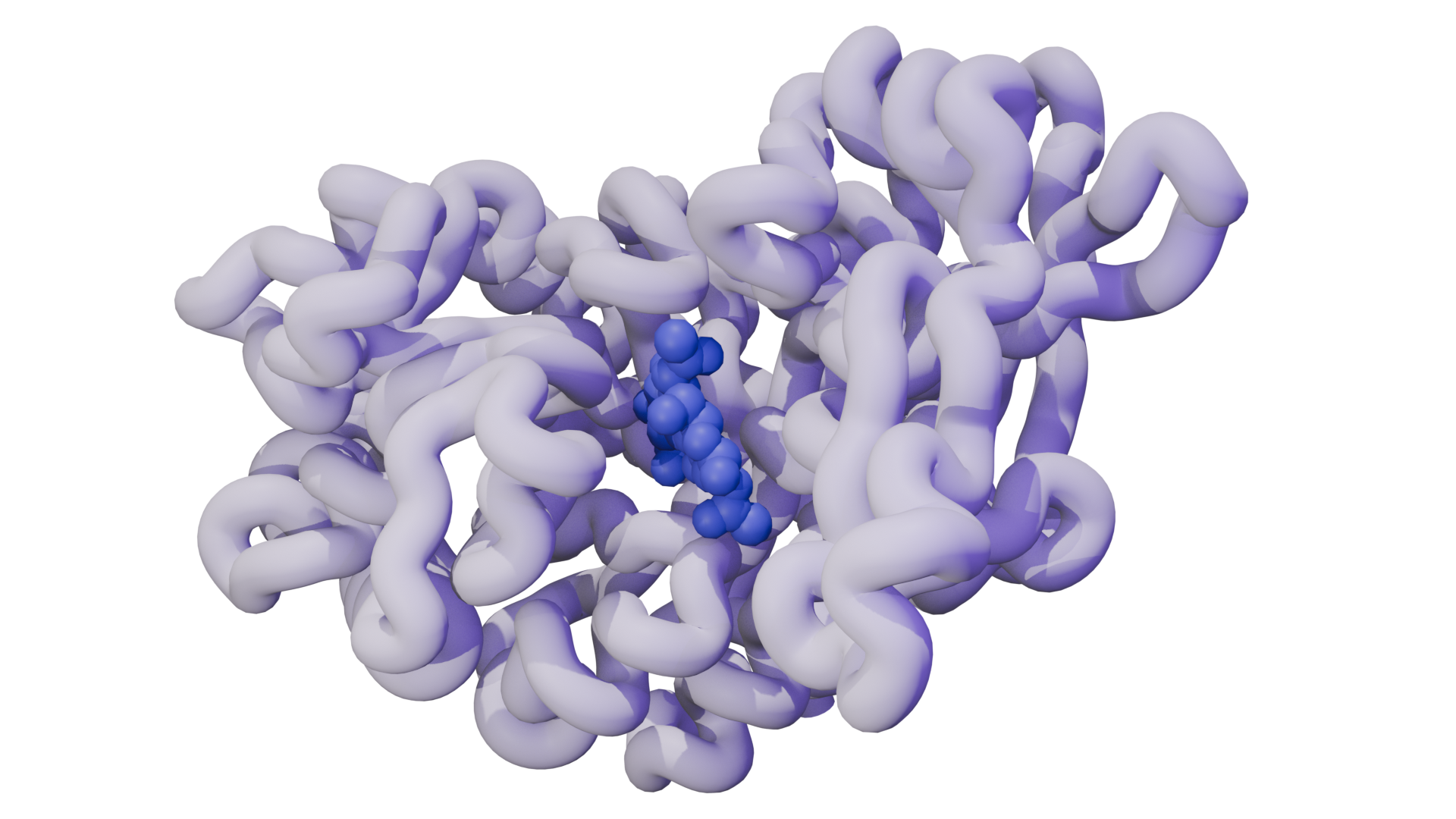 Protein structure visualization